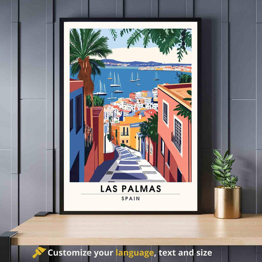 AFFICHE Las Palmas