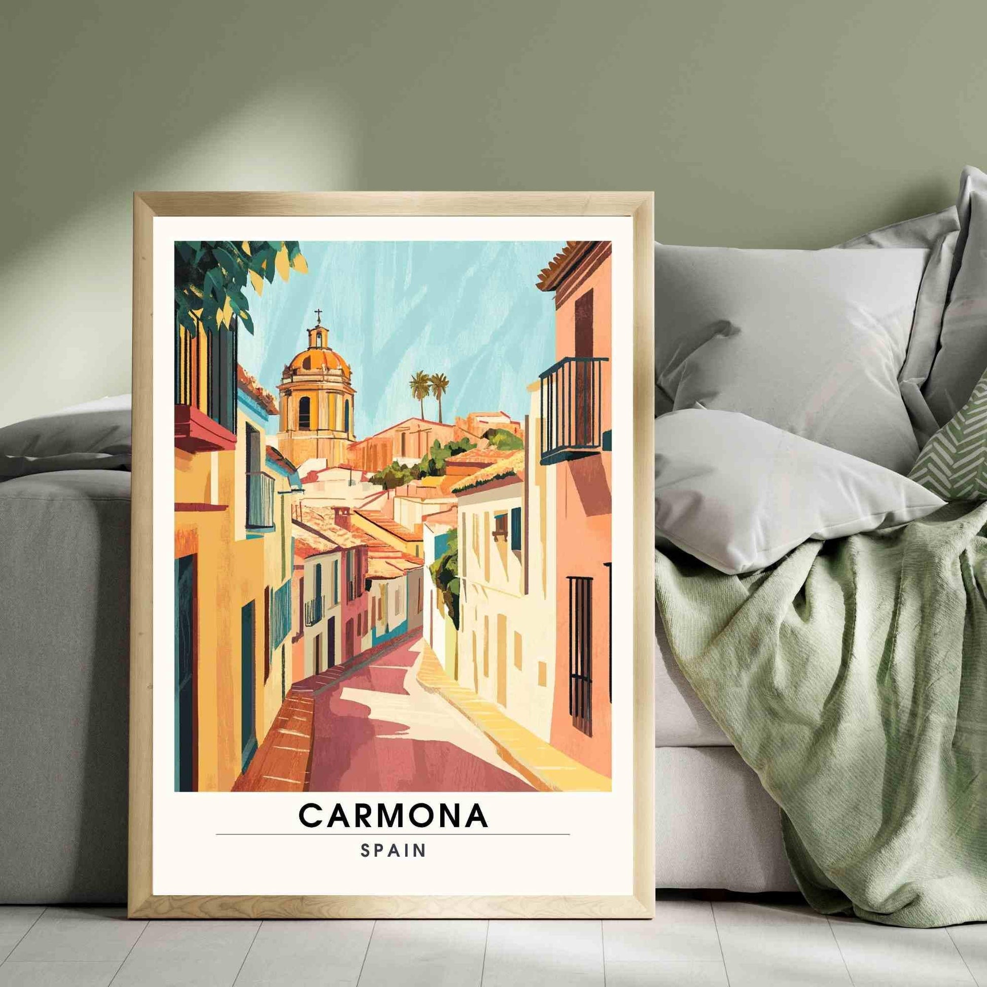 Affiche de voyage Carmona | Impression Carmona, Espagne