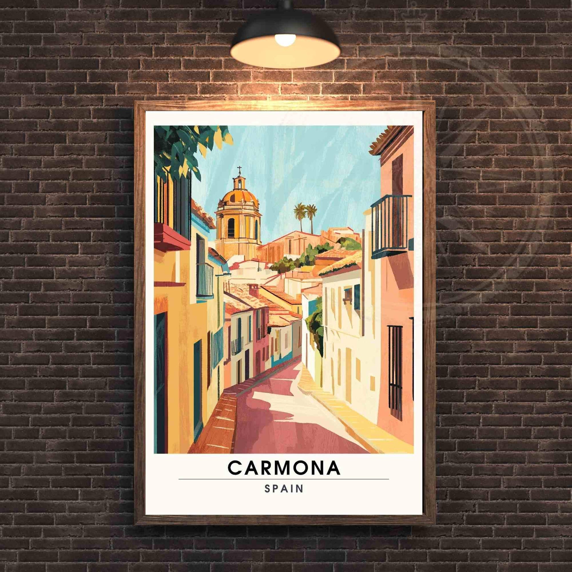 Affiche de voyage Carmona | Impression Carmona, Espagne