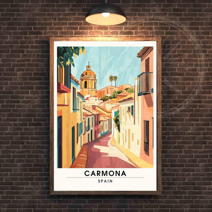 Affiche de voyage Carmona | Impression Carmona, Espagne