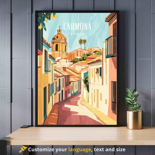 Affiche de voyage Carmona | Impression Carmona, Espagne