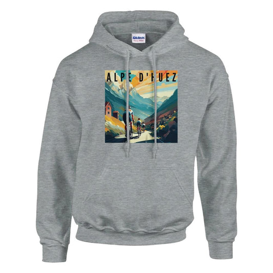 Sweat-shirt Les Alpe d'Huez | Pull à capuche