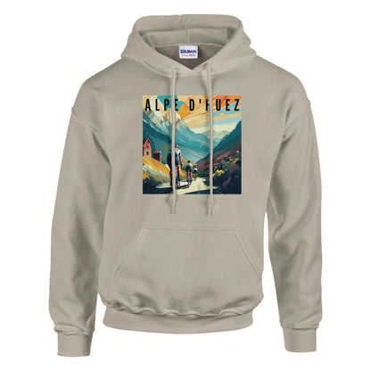 Sweat-shirt Les Alpe d'Huez | Pull à capuche