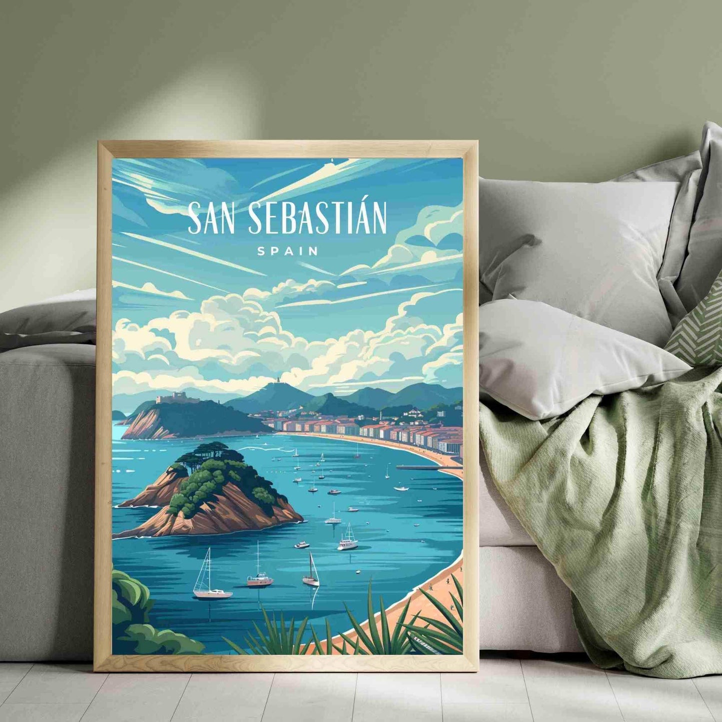 San Sebastián Print | San Sebastián poster