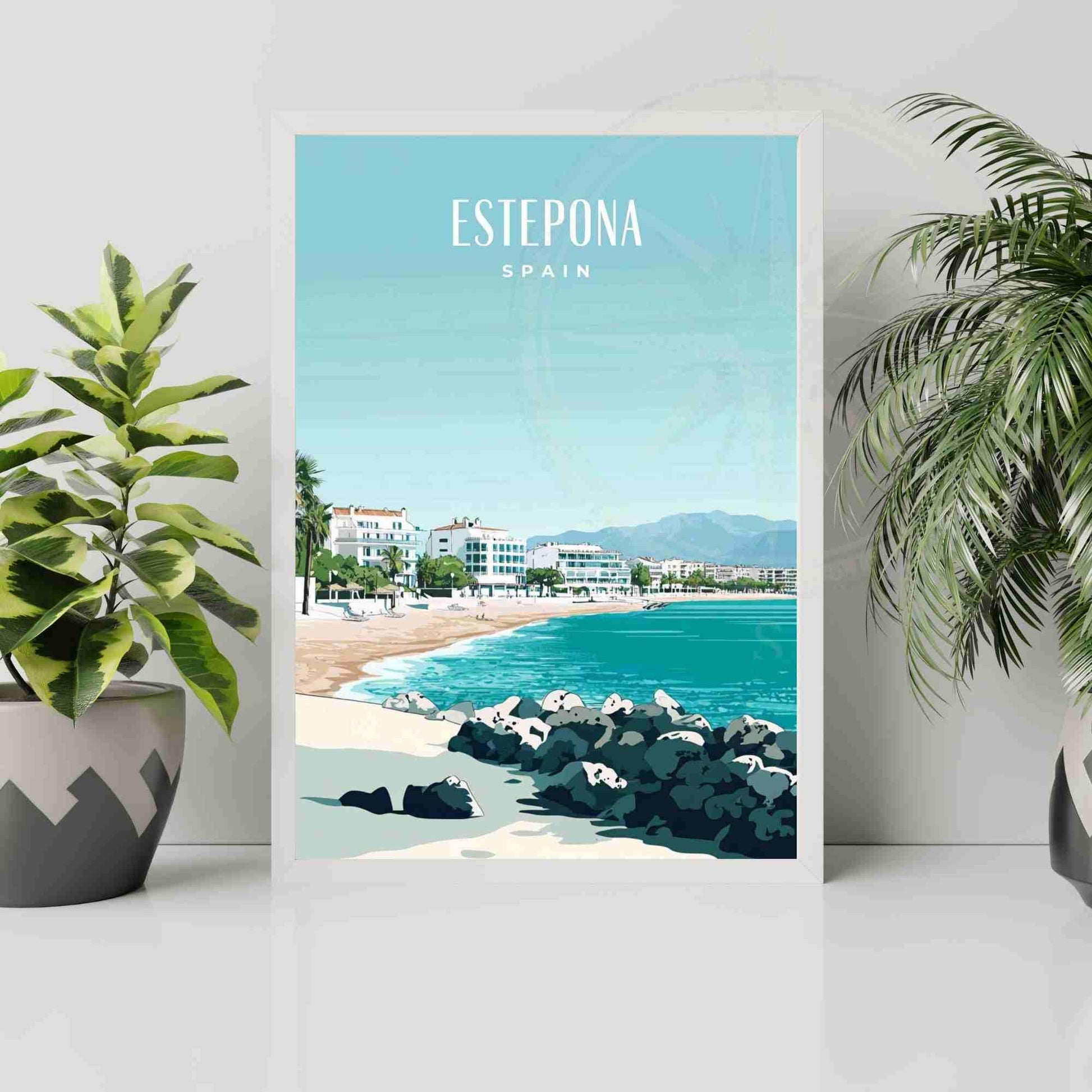 Estepona Poster | Estepona print - Spain