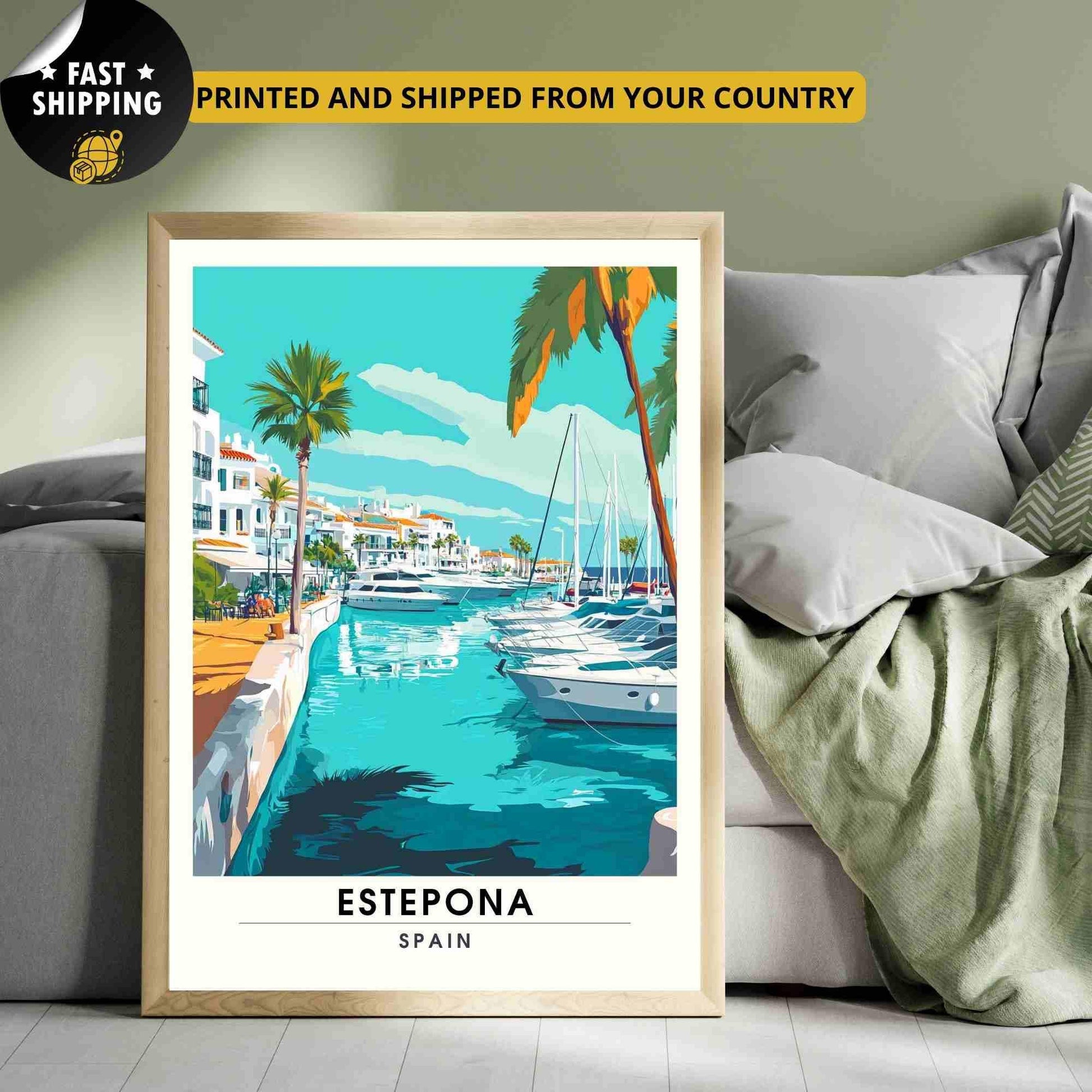 Estepona Poster | Estepona print - Spain