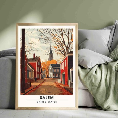 Affiche Salem | Impression de voyage Salem - USA