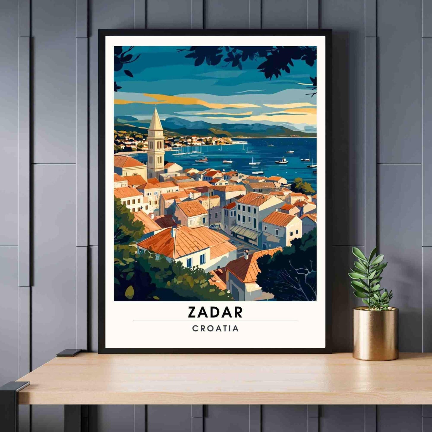 Zadar Poster | Zadar Print, Croatia