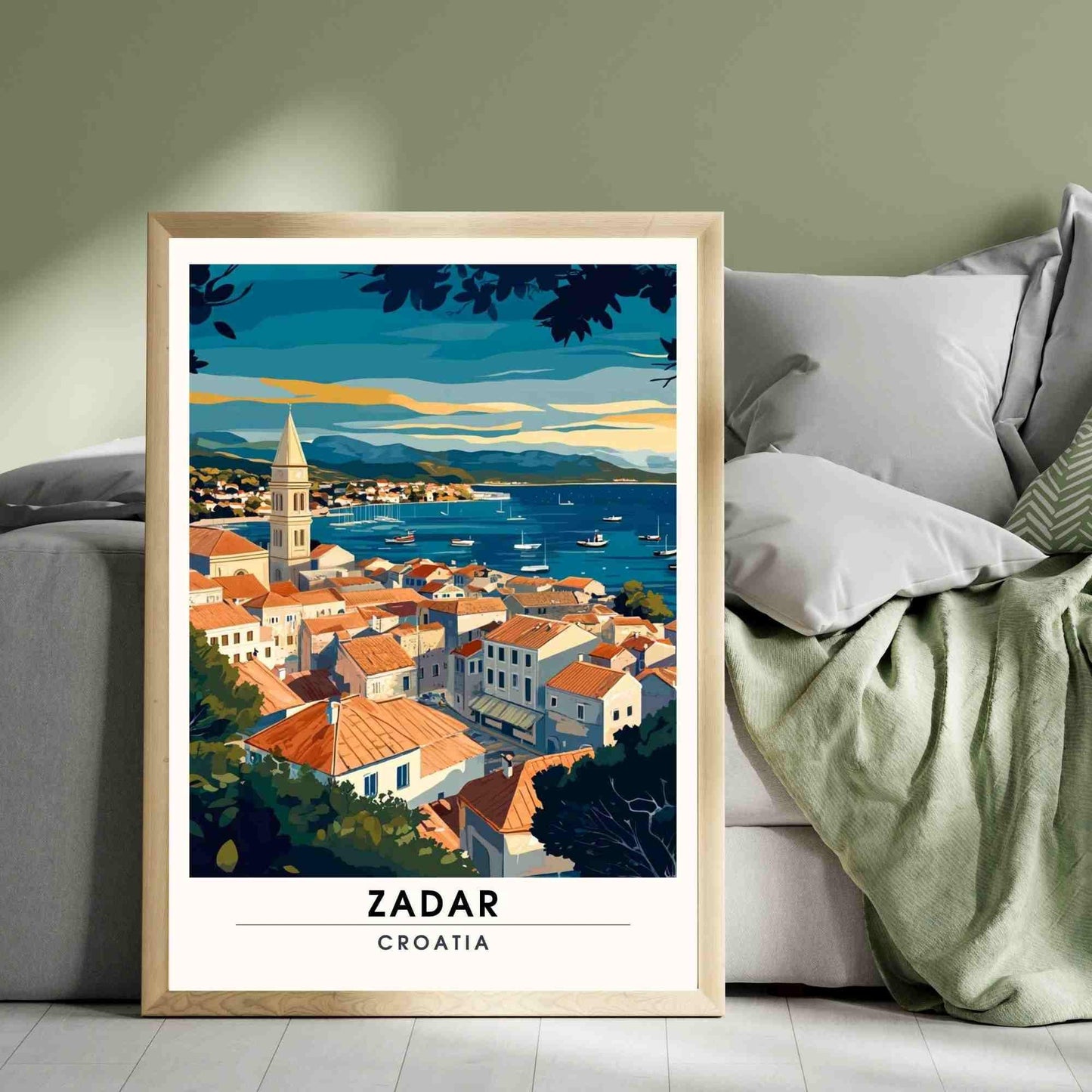 Zadar Poster | Zadar Print, Croatia