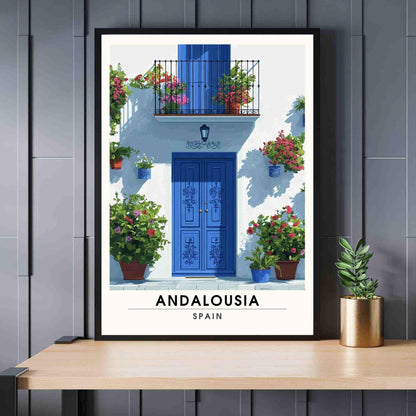 Andalusia poster | Andalusia print - Andalusia house poster