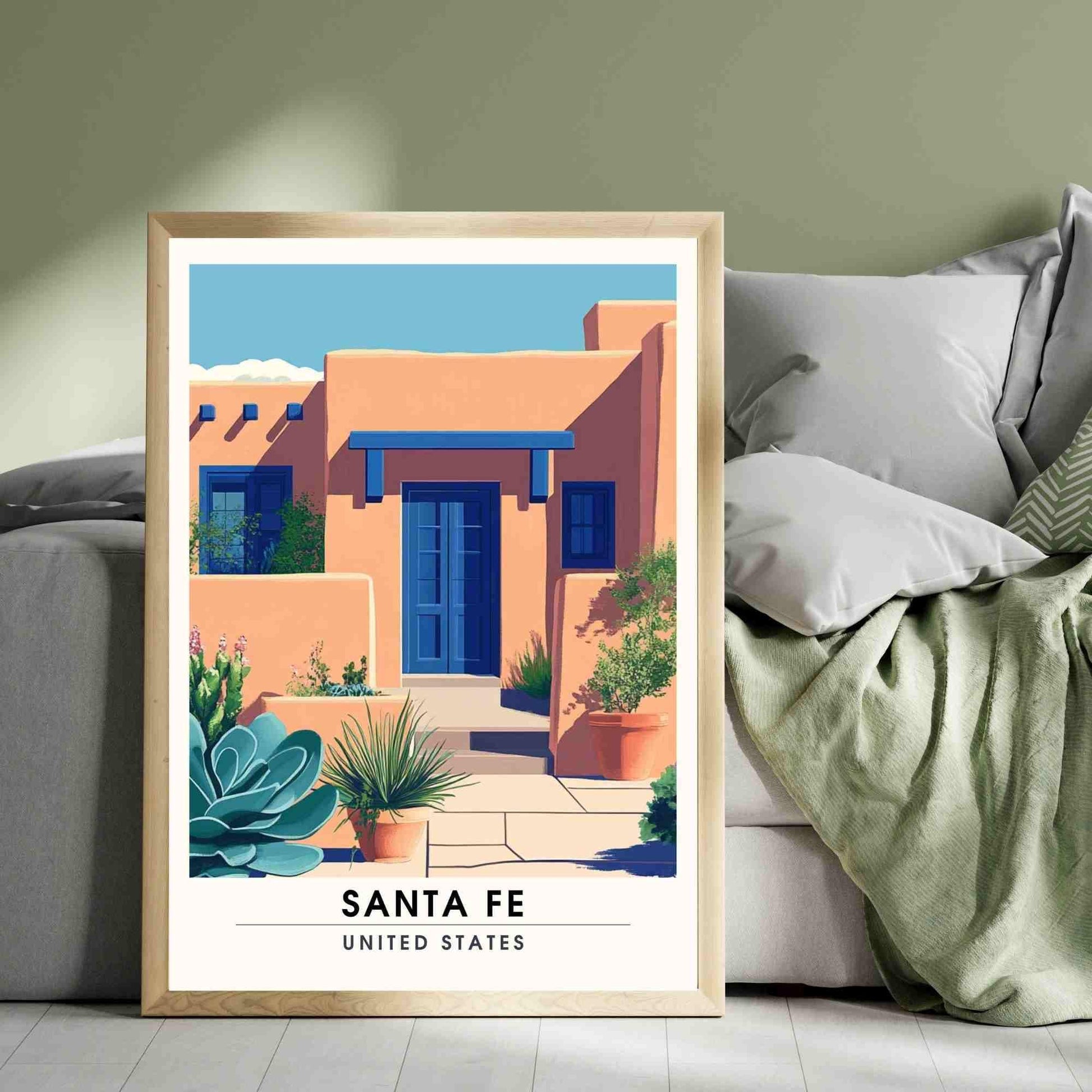 Santa Fe Poster