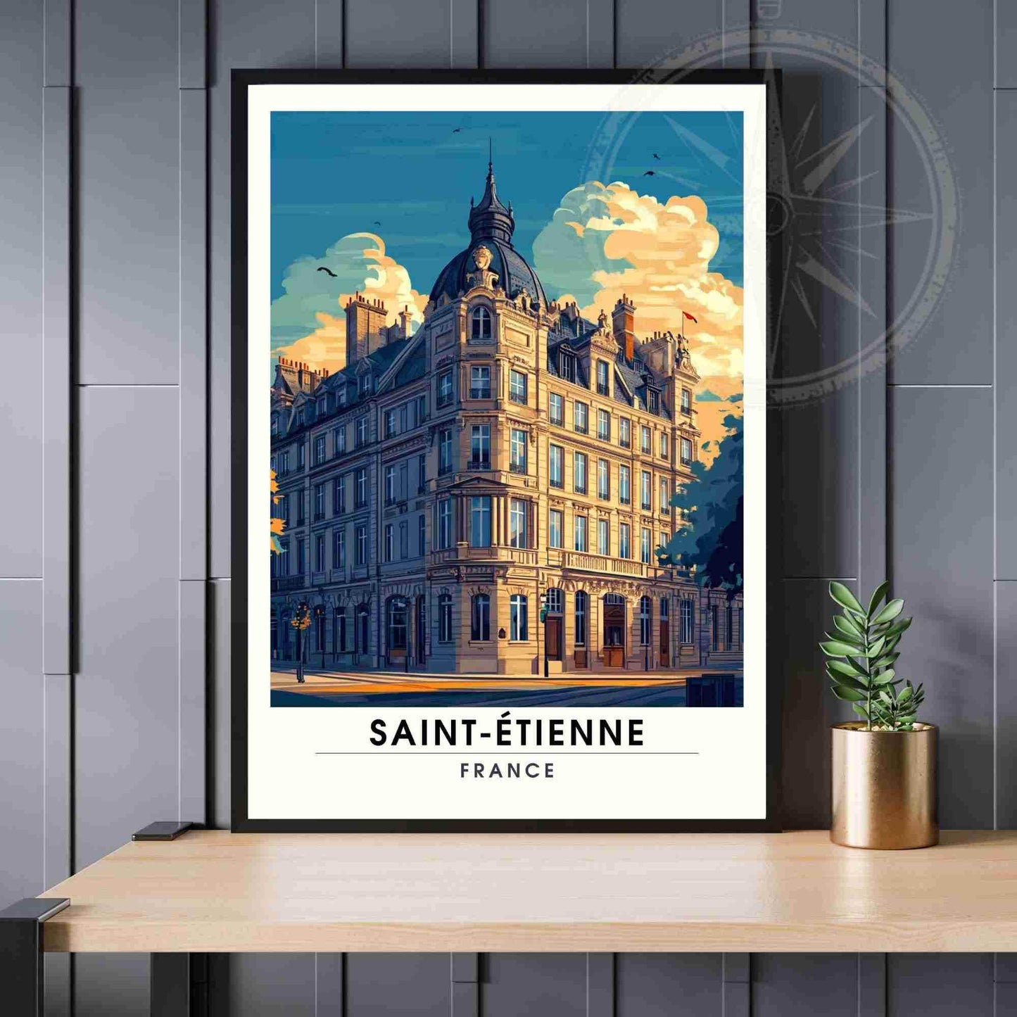 Affiche Saint-Étienne