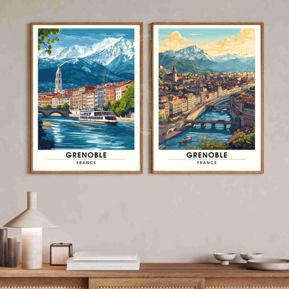 Affiche Grenoble | Impression Grenoble, France