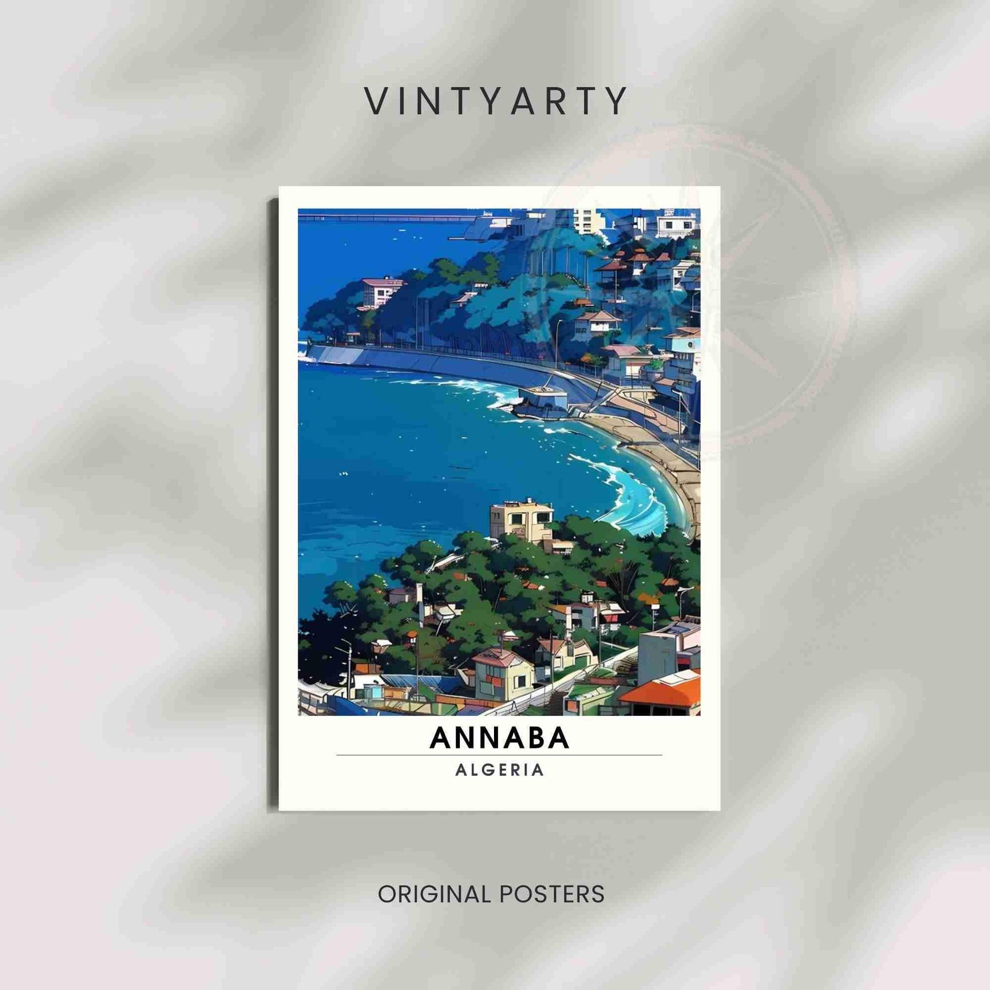 Affiche Annaba | Impression de voyage Annaba, Algérie