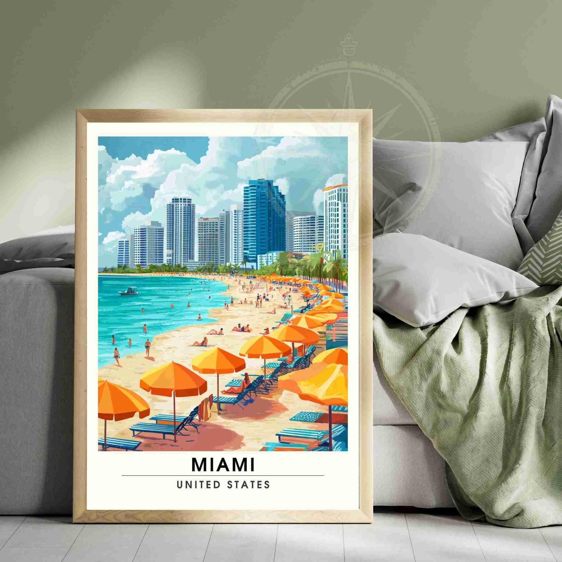 Miami Beach Poster