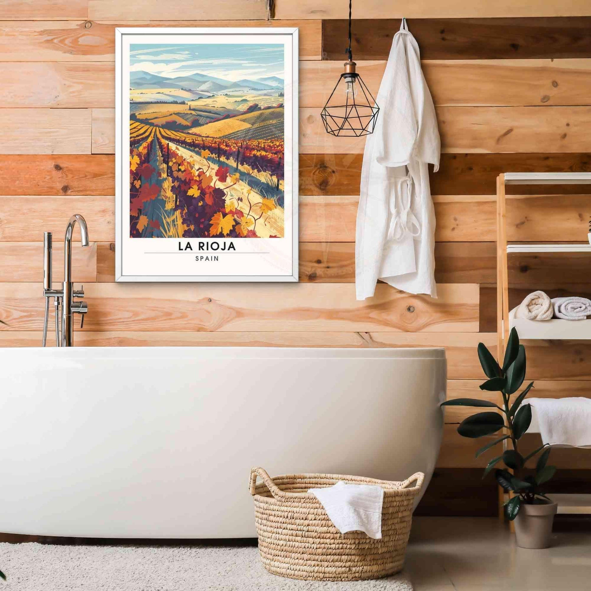 La Rioja Poster | La Rioja travel print, Spain