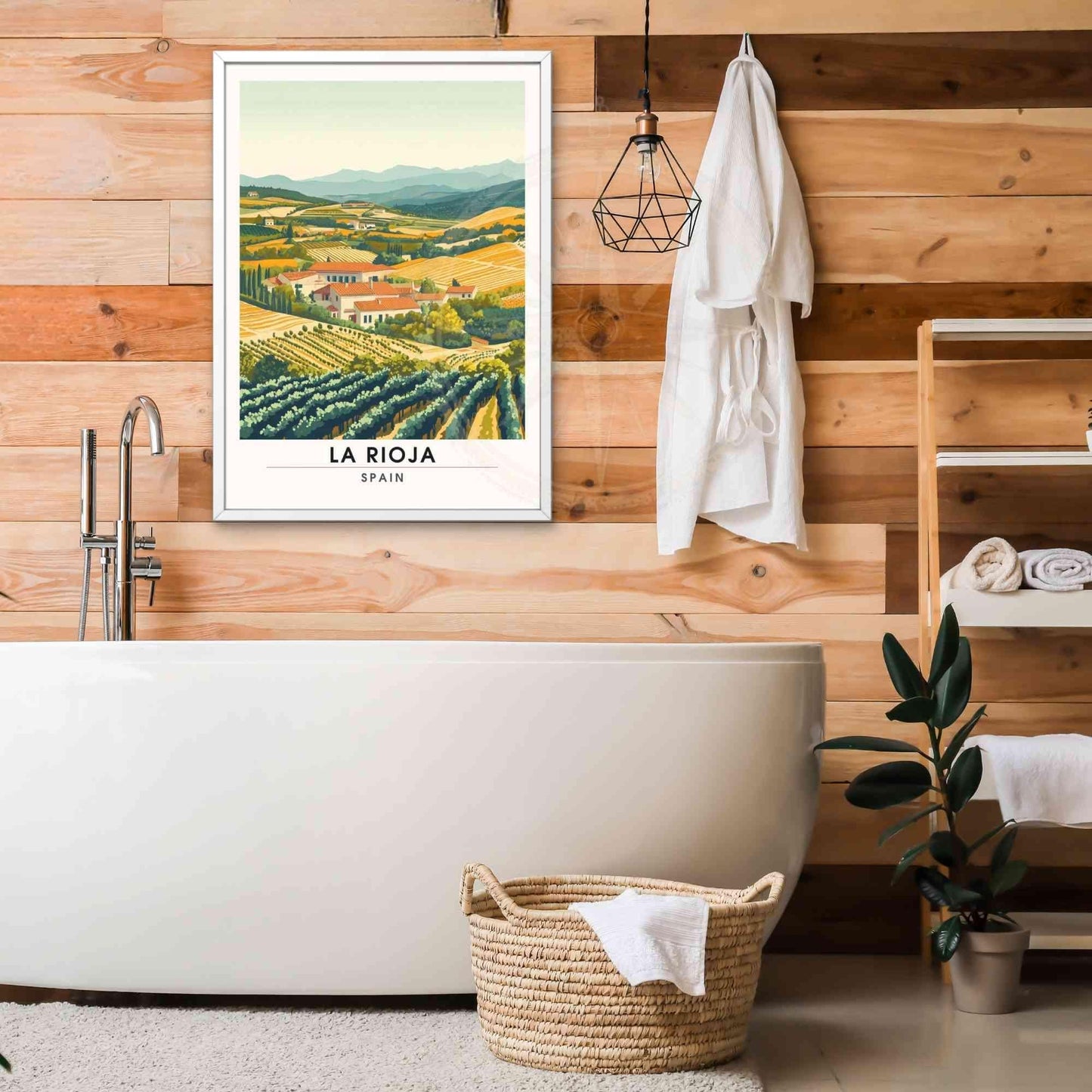 La Rioja travel Poster | La Rioja print, Spain