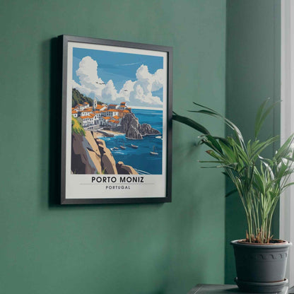 Porto Moniz Poster | Madeira print,Madeira, Portugal