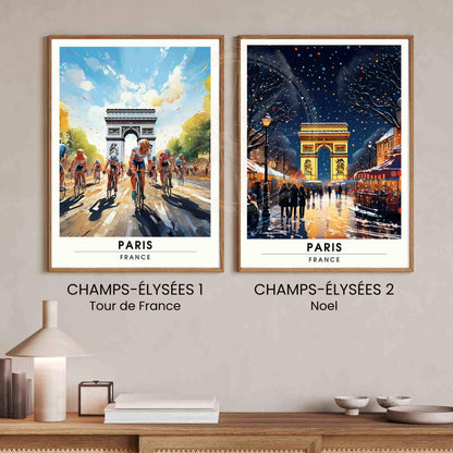 Poster Champs-Elysées