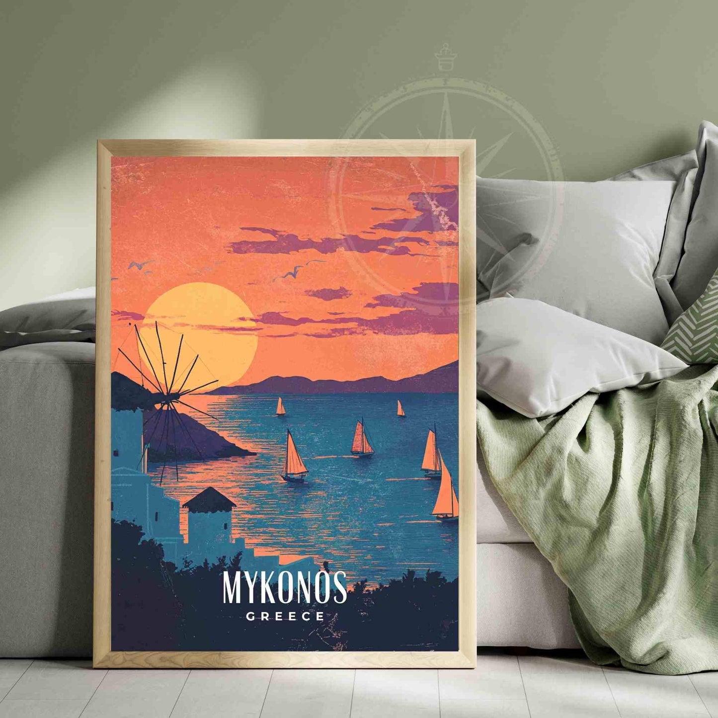 Mykonos Poster