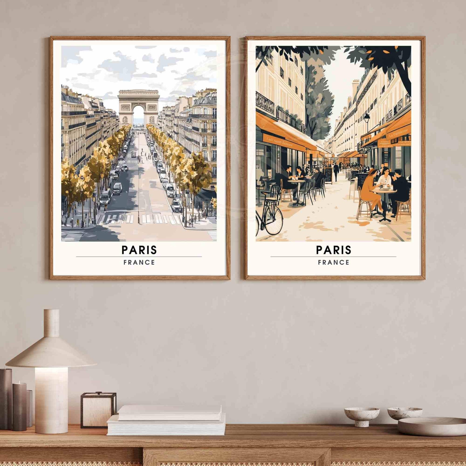 Affiche Paris | Impression Champs Elysées