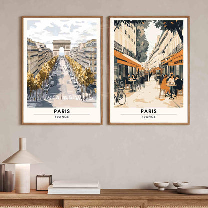 Affiche Paris | Impression Paris | Rue Saint-Honoré