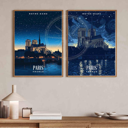 Affiche Paris | Impression Paris | Affiche Notre-Dame de Paris