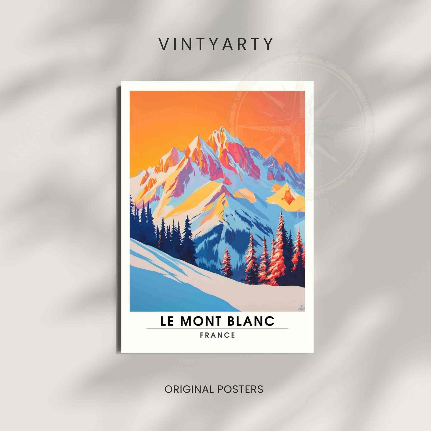 Mont Blanc Poster