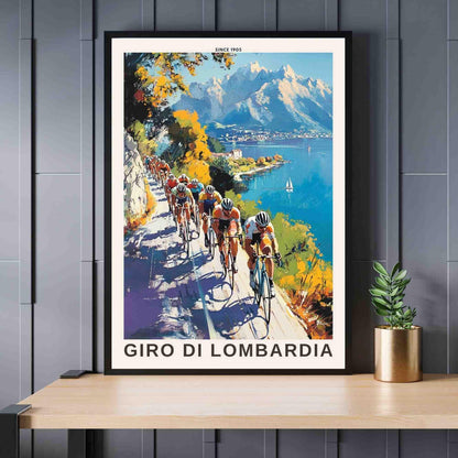 Affiche Tour de Lombardie - Impression Tour de Lombardie, Italie