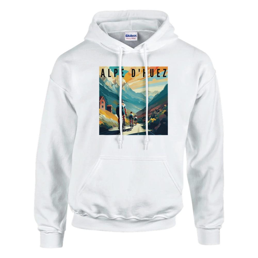 Sweat-shirt Les Alpe d'Huez | Pull à capuche