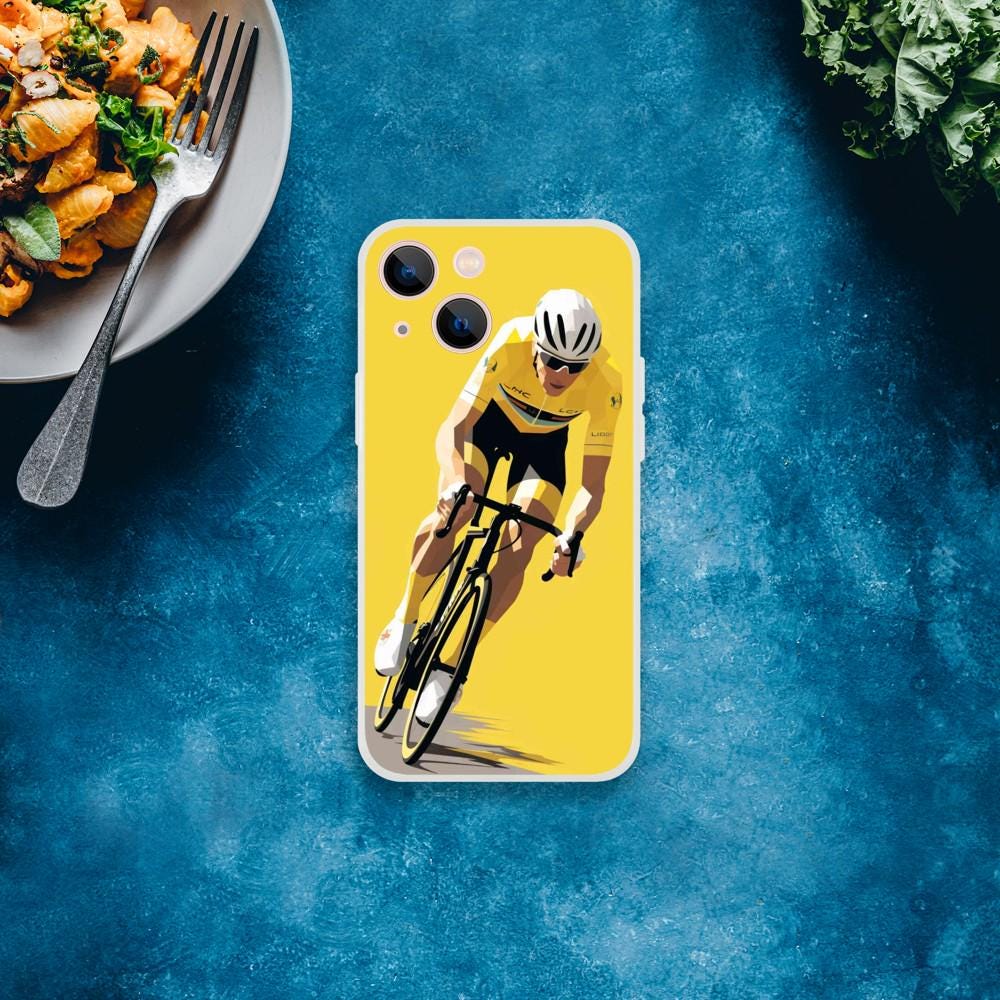 Coque Téléphone Transparente Tour de France – Protection Flexible et Moderne