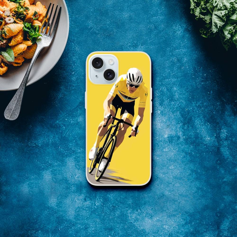 Coque Téléphone Transparente Tour de France – Protection Flexible et Moderne