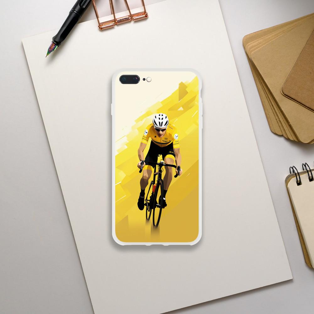 Coque Téléphone Transparente Tour de France – Protection Flexible et Moderne - Coque téléphone vélo