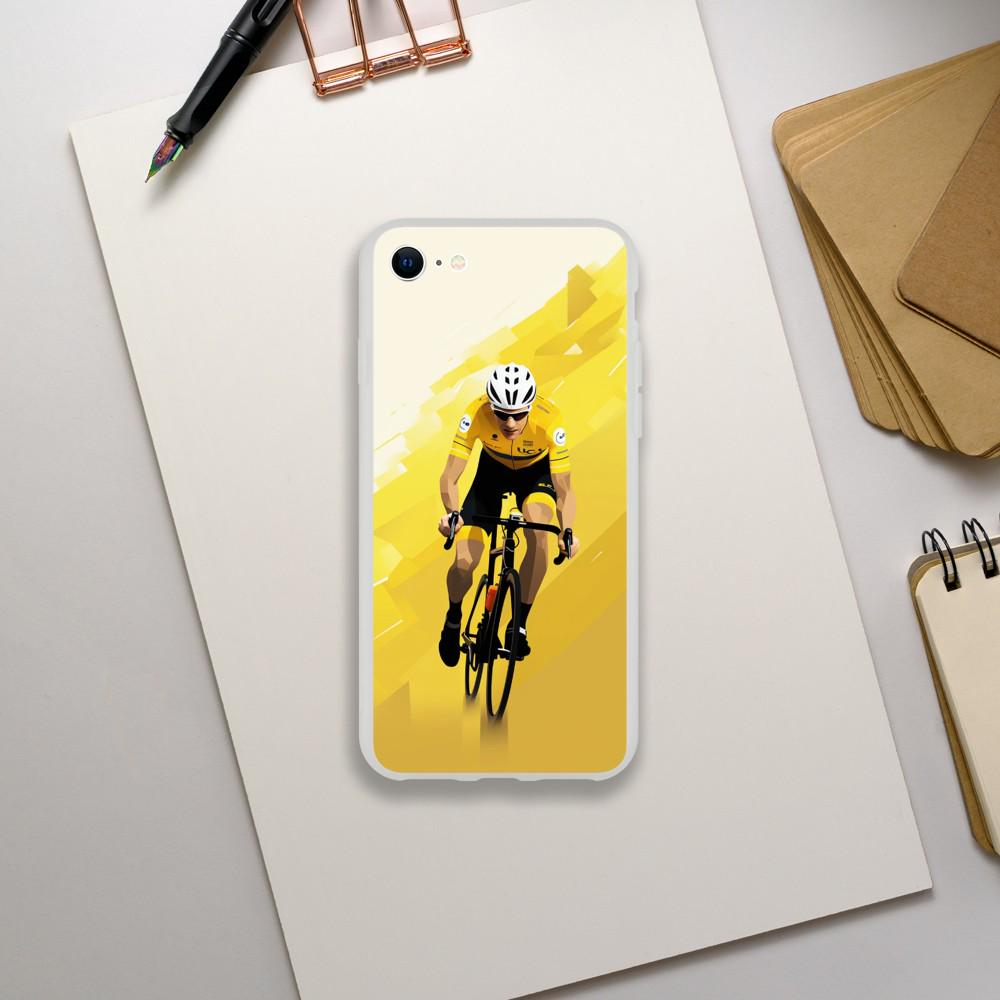 Coque Téléphone Transparente Tour de France – Protection Flexible et Moderne - Coque téléphone vélo