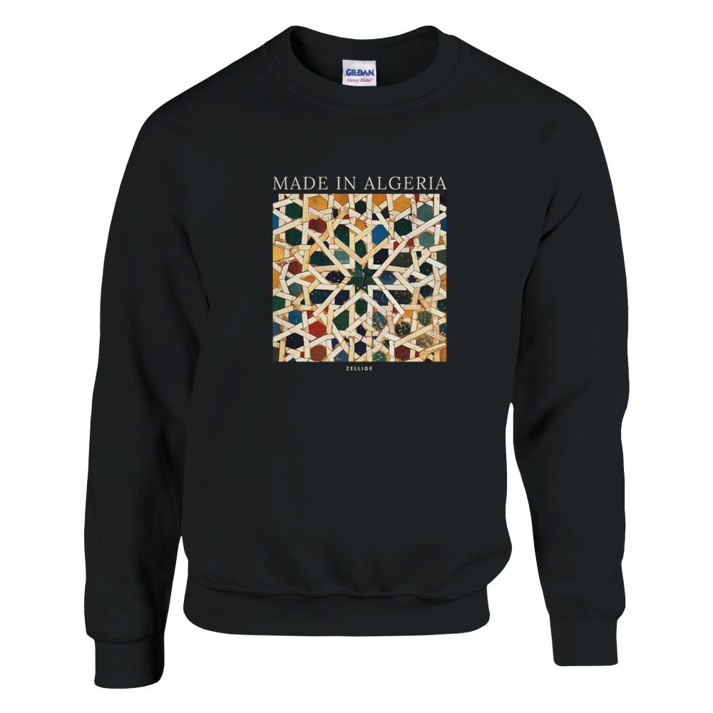 Sweat unisexe Algérie Zellige - 10 couleurs disponibles