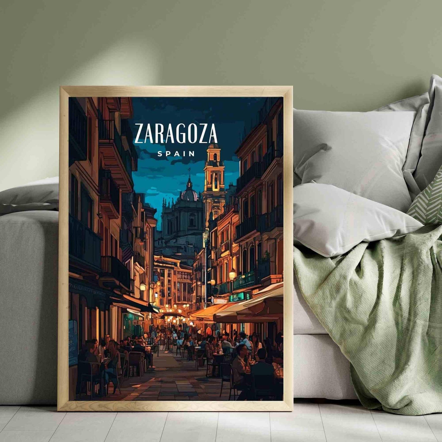 Zaragoza print