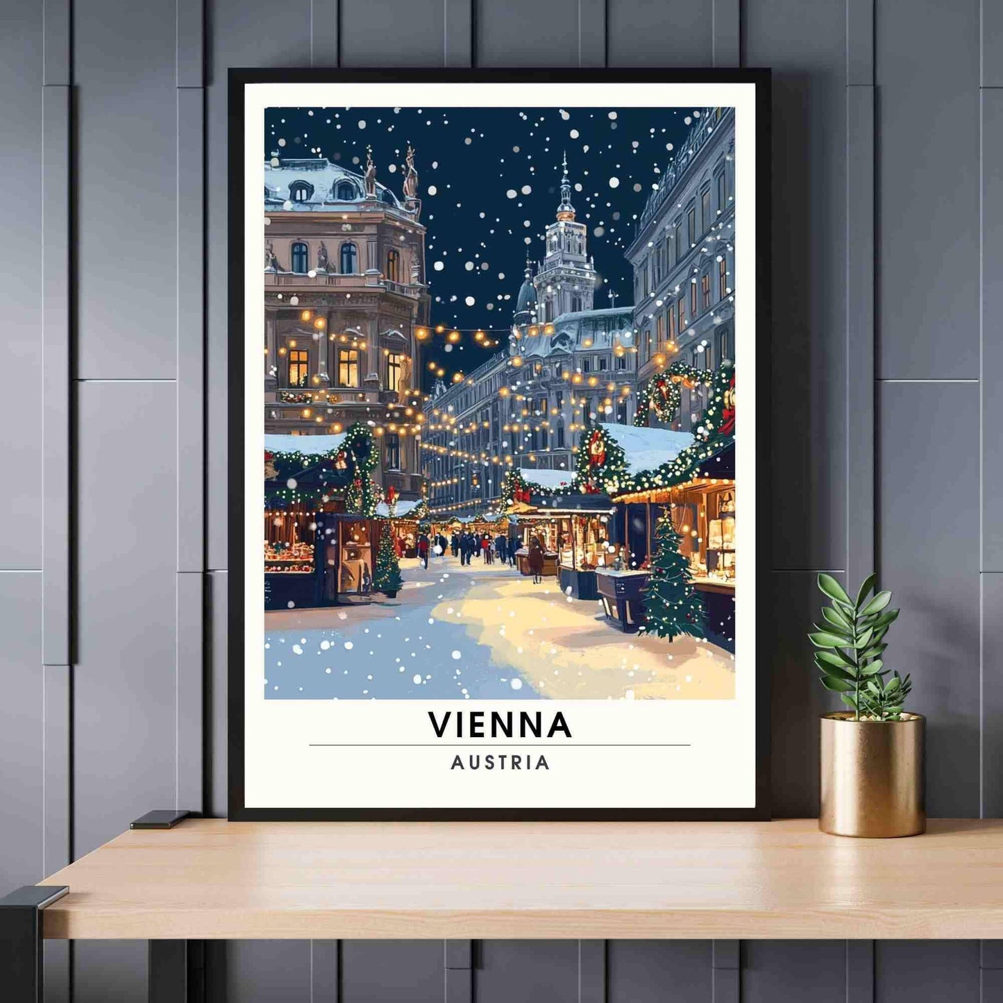 Vienna Christmas poster