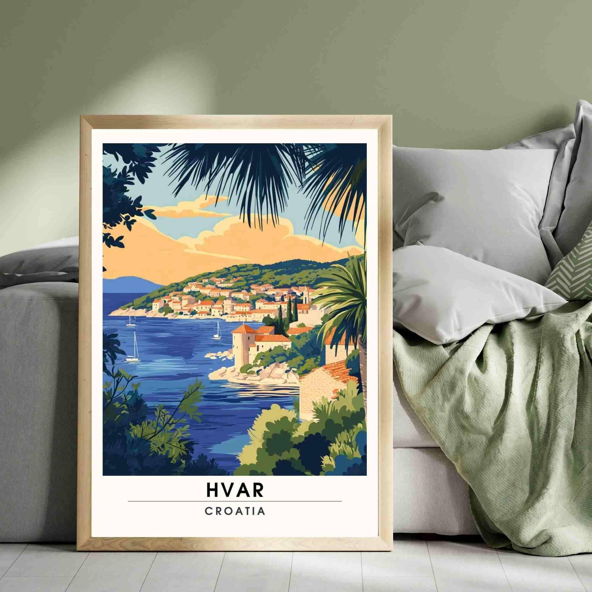 affiche Hvar