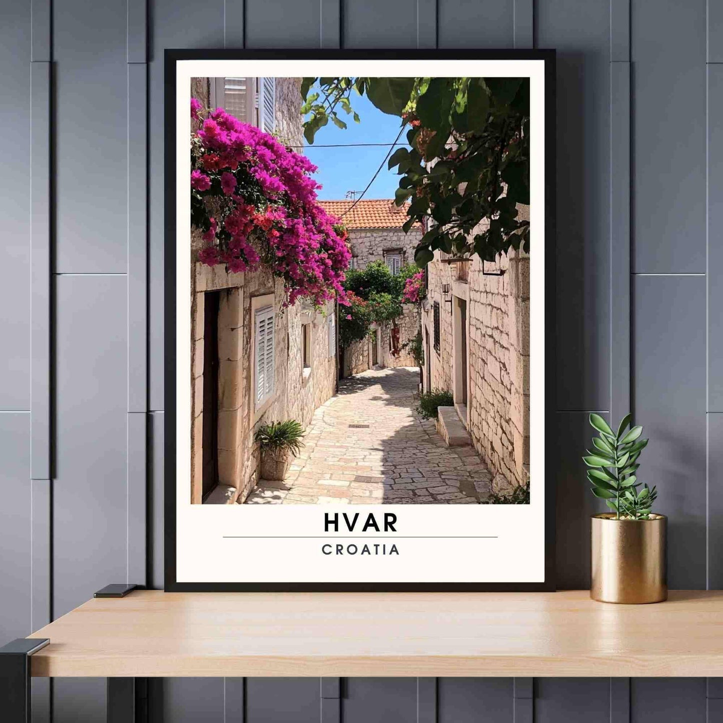 Hvar Poster | Hvar print - Adriatic Sea poster