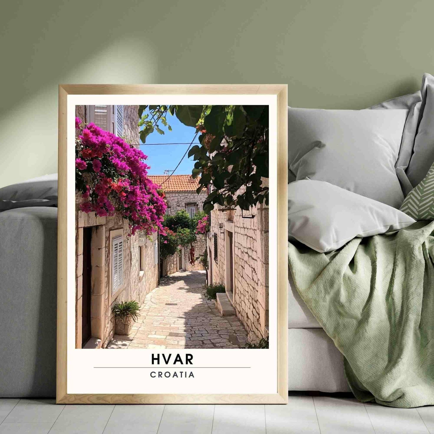 Hvar Poster | Hvar print - Adriatic Sea poster