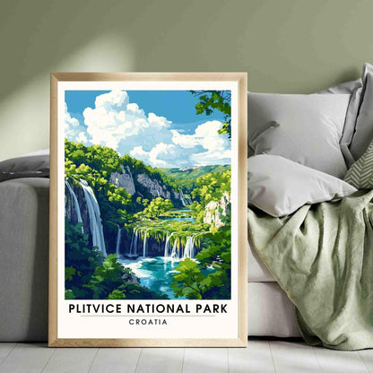 Plitvice Lakes National Park poster