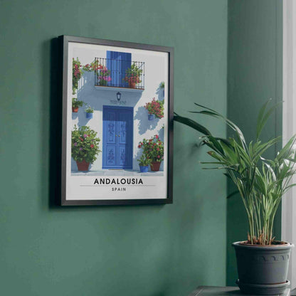 Andalusia poster | Andalusia print - Andalusia house poster