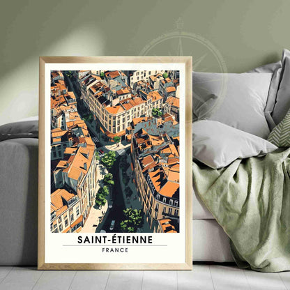 Saint-Étienne poster