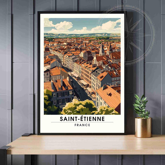 Saint-Étienne poster