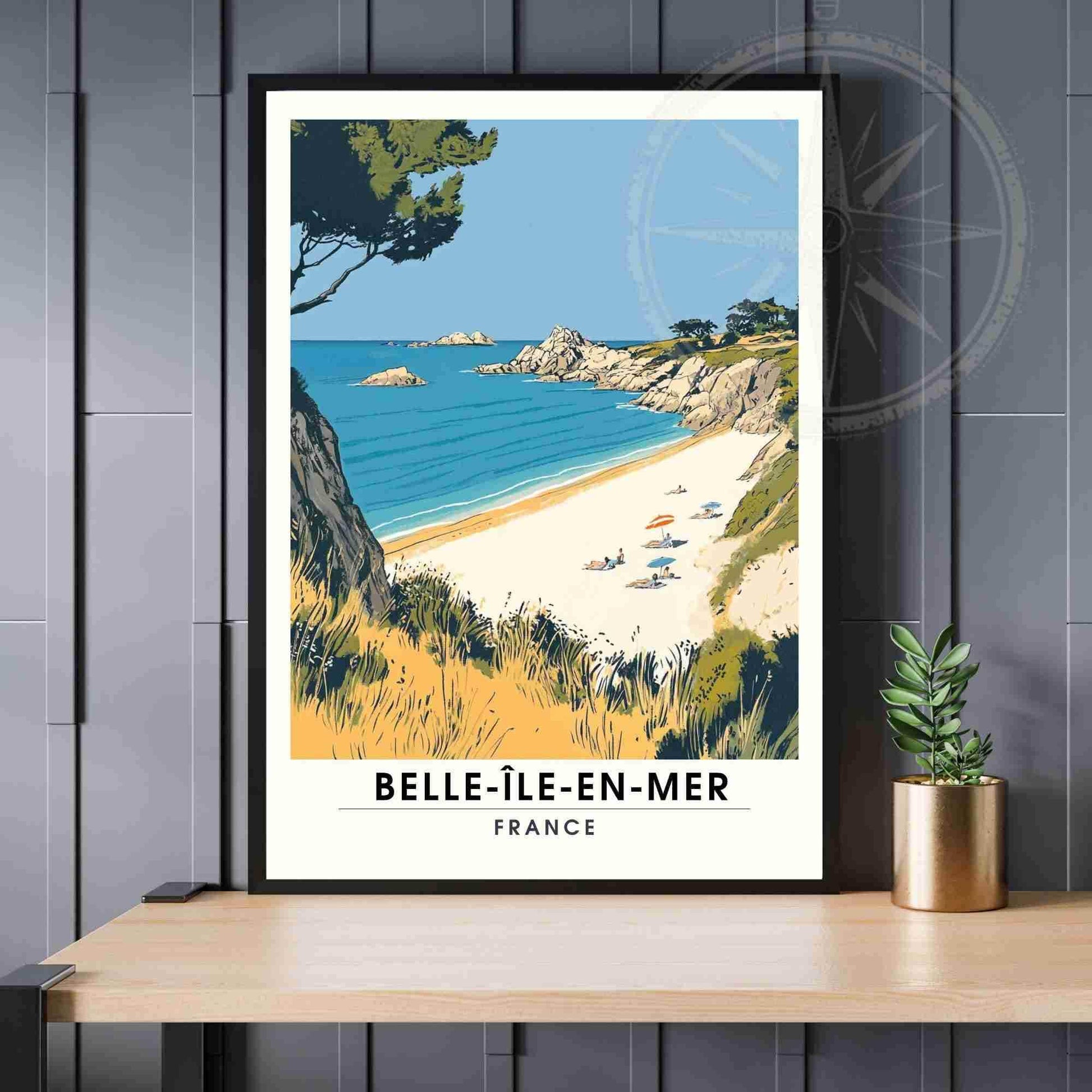 Affiche Belle-Île-en-Mer