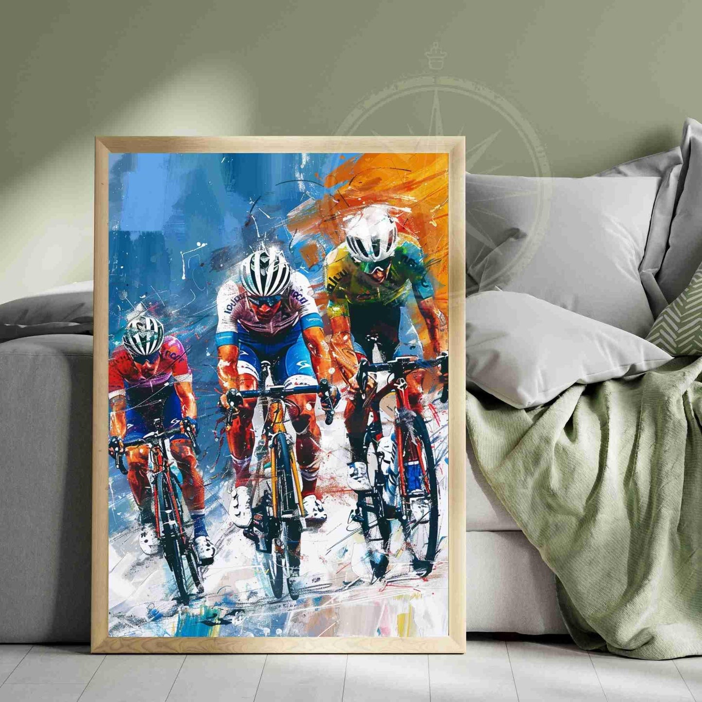 Affiche Cyclisme | Tour de France dans les Montagnes