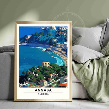 Affiche Annaba | Impression de voyage Annaba, Algérie