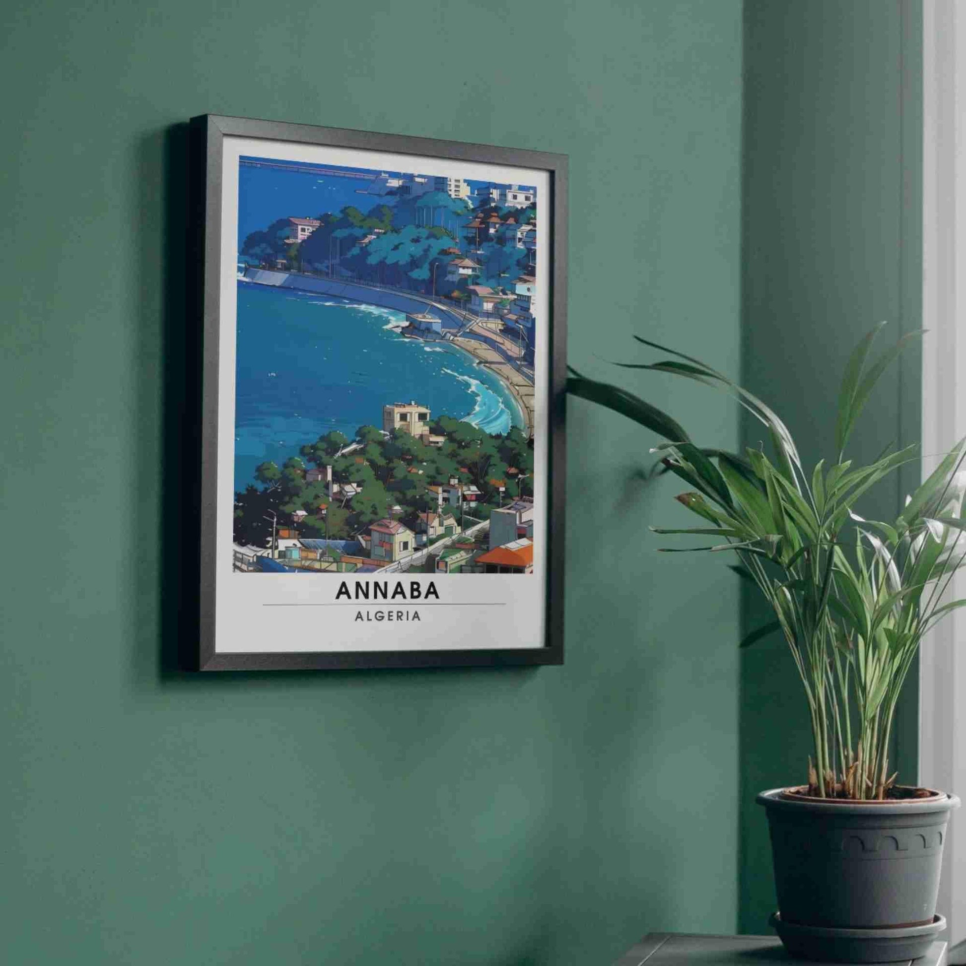 Affiche Annaba | Impression de voyage Annaba, Algérie