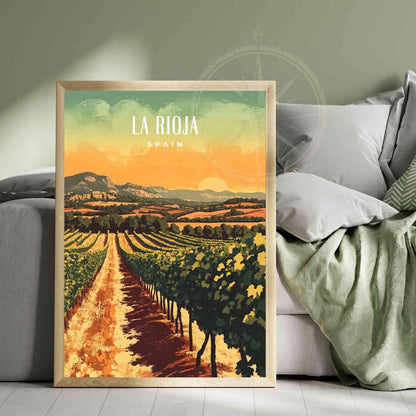 La Rioja Poster | La Rioja print, Spain