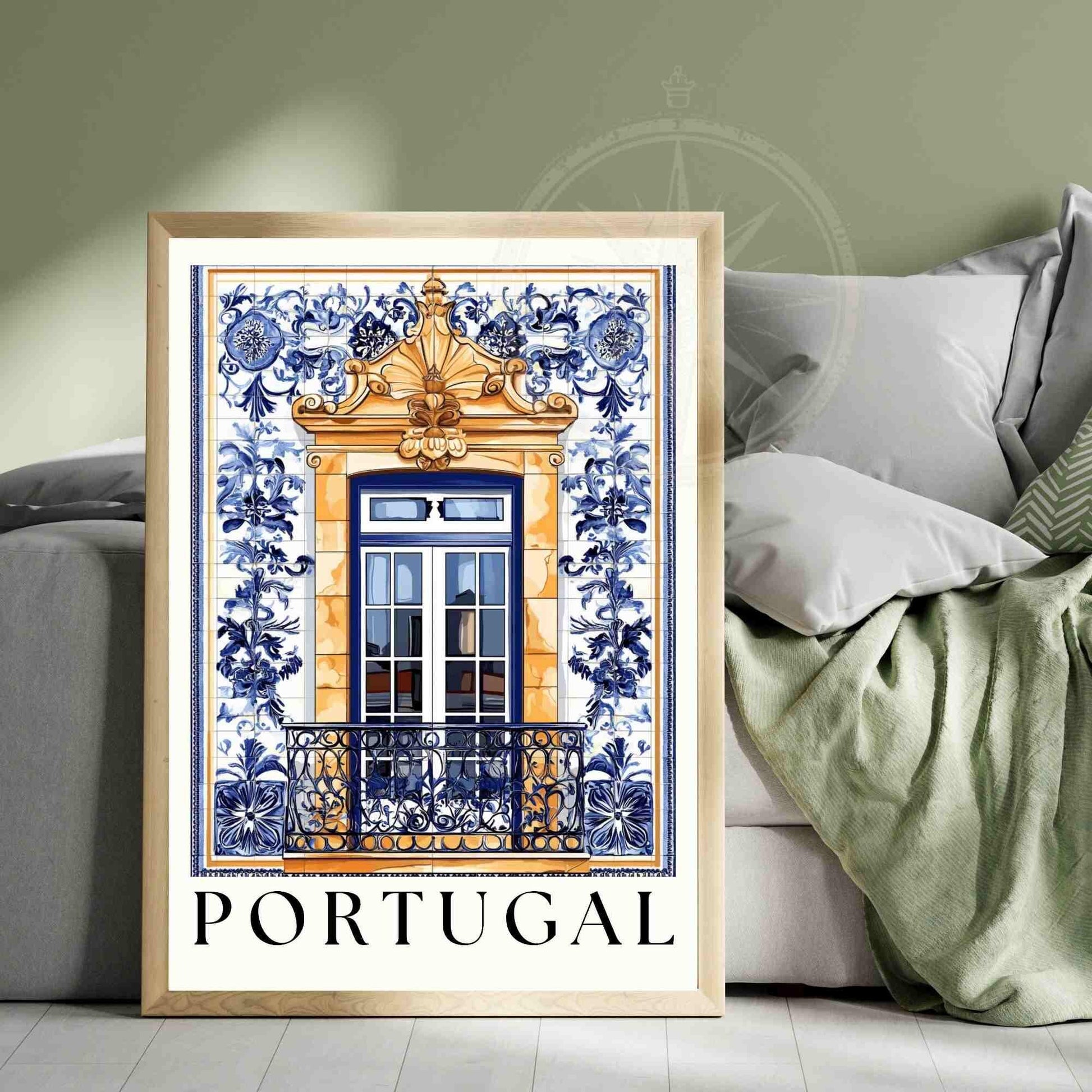 Affiche Portugal - Azulejo